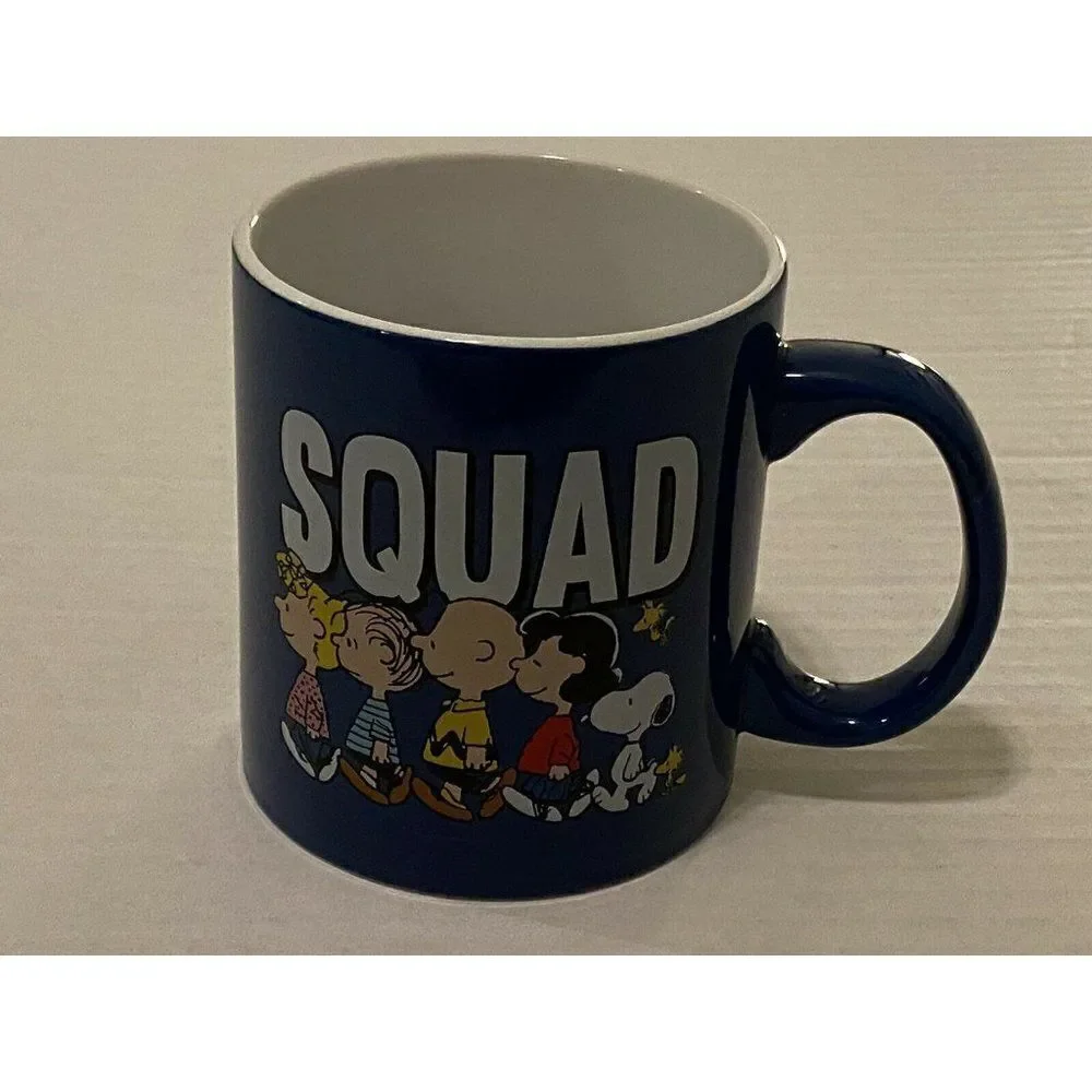 Peanuts Squad Mug 20 oz Snoopy Charlie Brown‎
